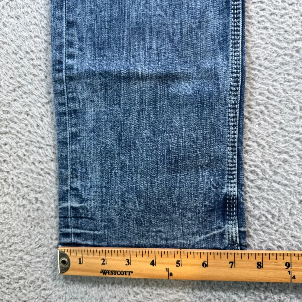BKE Jake Straight Leg Mens Medium Wash Blue Denim Jeans 34x29 Comfort Stretch
